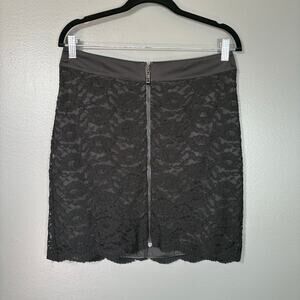 Laundry by Shelli Segal Women's Sexy Black Lace Pencil Skirt - Size 6 - Zipper